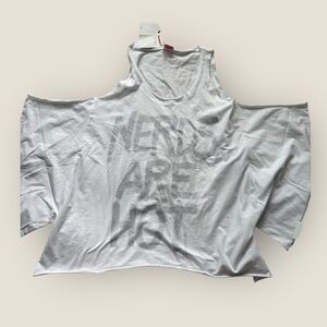 Fiorucci -“Nerds Are Hot” Graphic Tank Top (NWT, Size S)